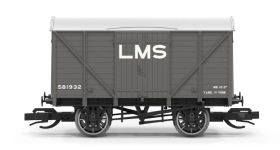 Hornby TT6069 - TT - Gedeckte Güterwagen Vent Van, LMS, Ep. II
